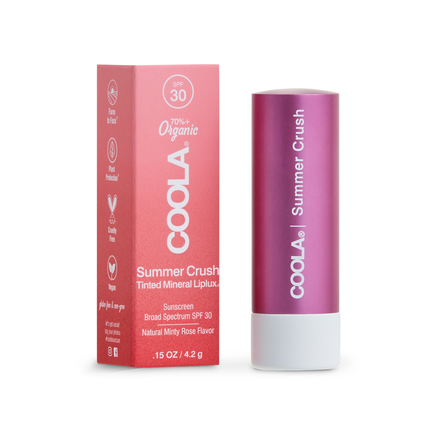 COOLA Liplux spf30 - Summer Crush