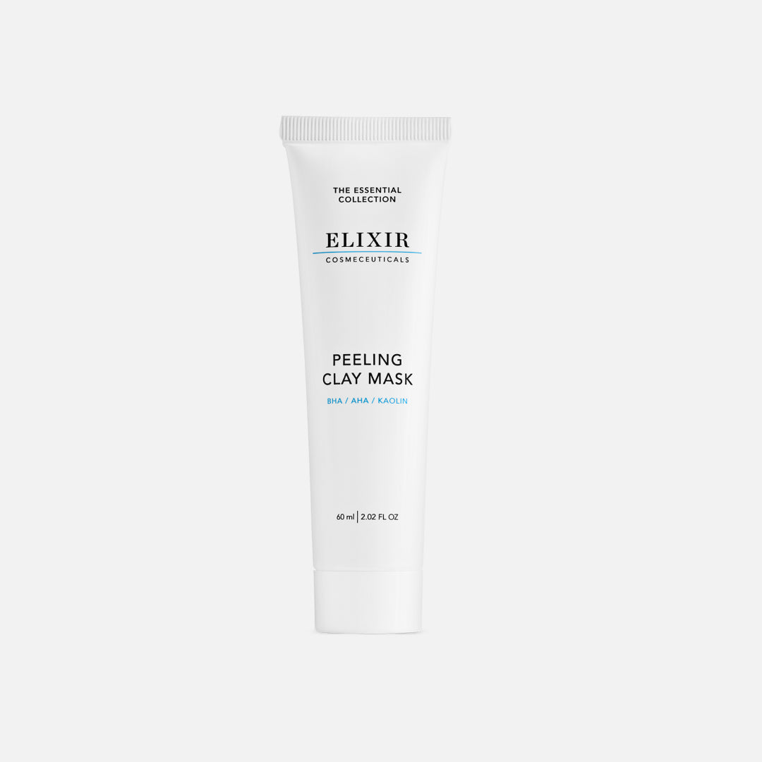 Peeling clay mask